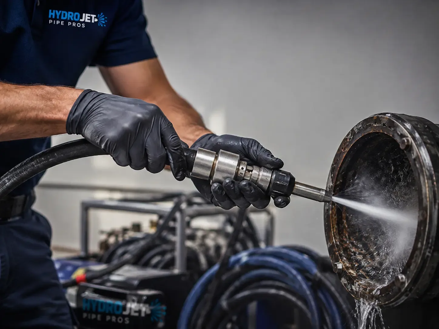 Hydro Jet Pipe Descaling in Roswell, GA